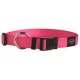 Rogz Utility dog collar pink